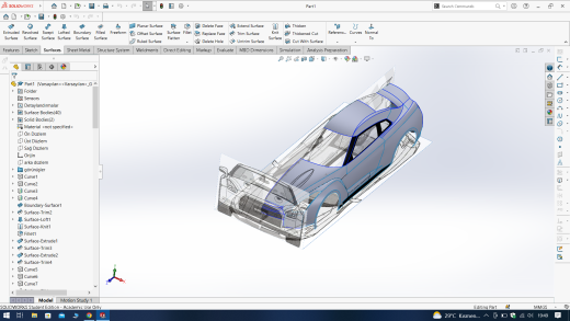nissan GTR汽车空壳模型缩略图